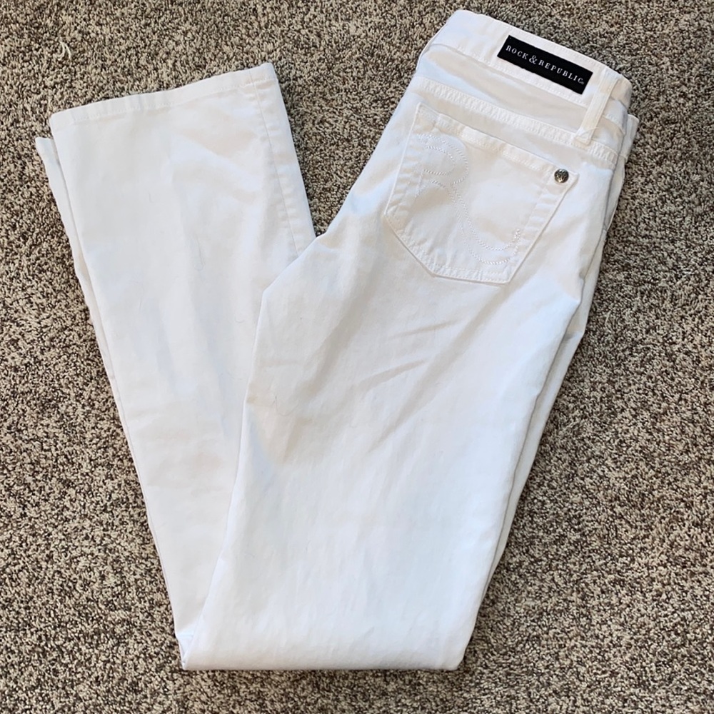 Rock & Republic | Women’s White Denim Jeans Size 26